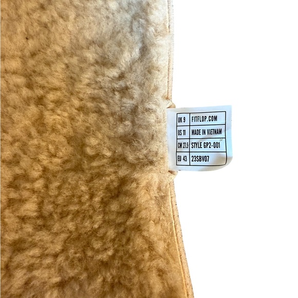 NEW!  FITFLOP F MODE double shearling Women's  Boots - Picture 4 of 12